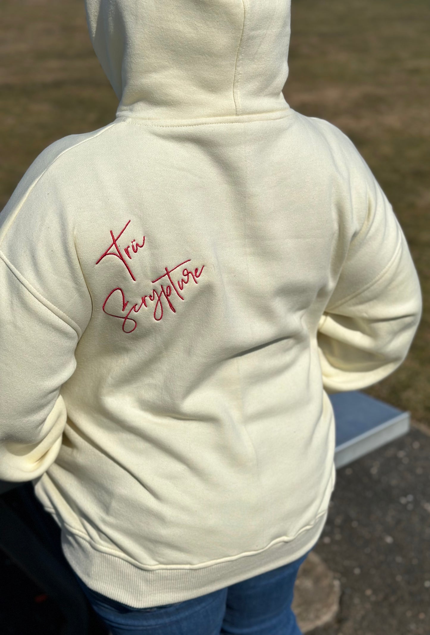 Trü Harlow Hoodie - Ivory