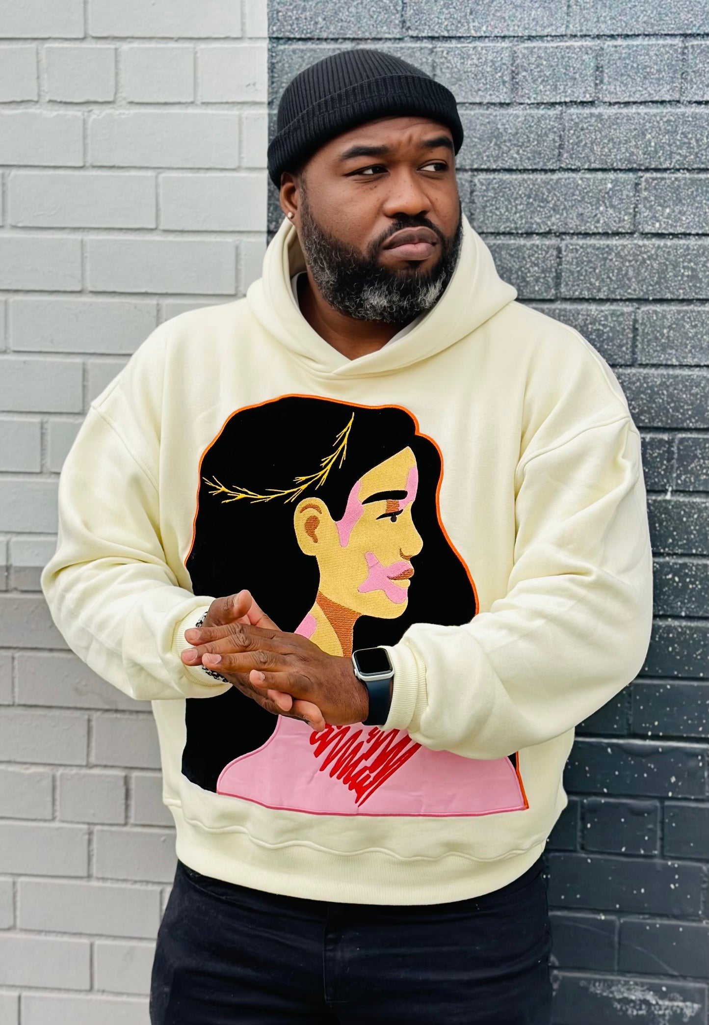 Trü Harlow Hoodie - Ivory