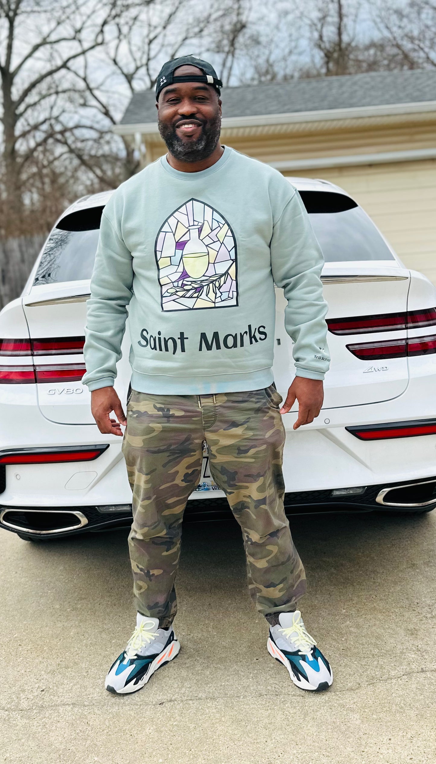 Saint Marks Crewneck - Sage