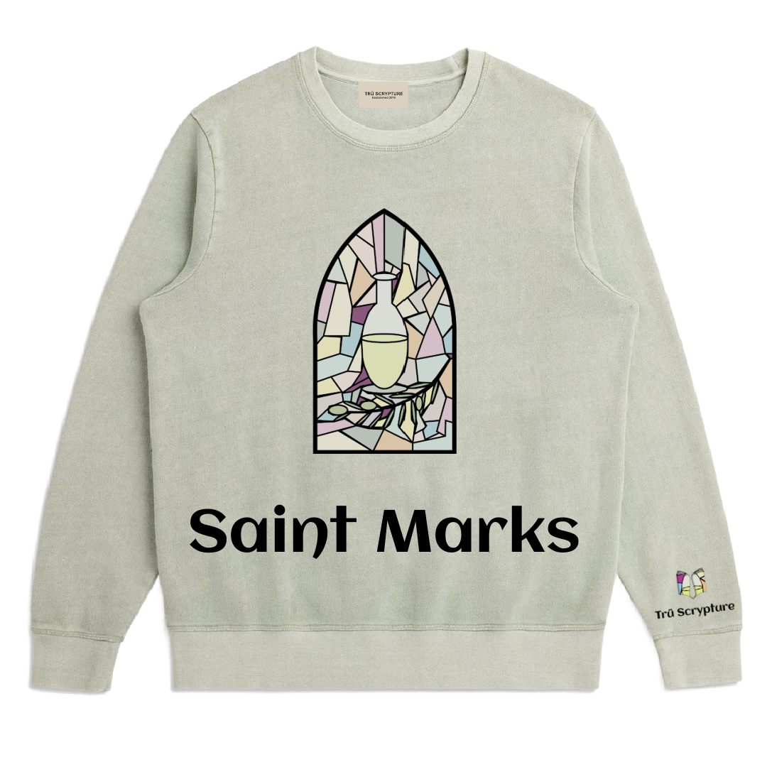 Saint Marks Crewneck - Sage