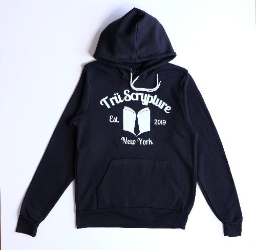 Picture of the Trü University Hoodie in Black.