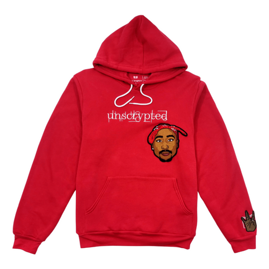 Unscrypted Pac Hoodie - Red