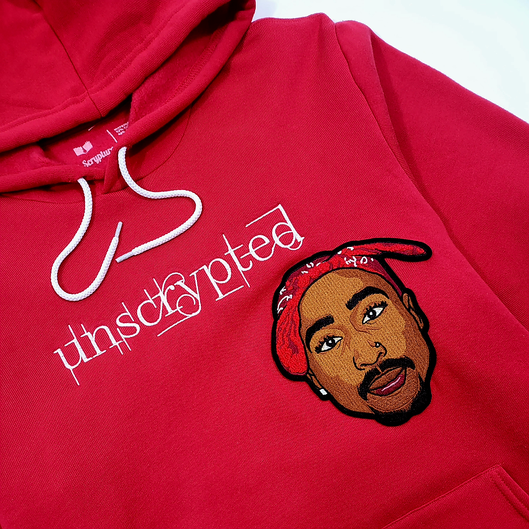 Unscrypted Pac Hoodie - Red