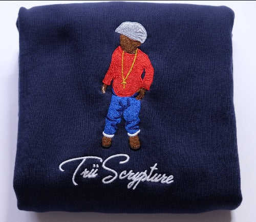 Picture of  the Trü B-Boy Crewneck from the front view.