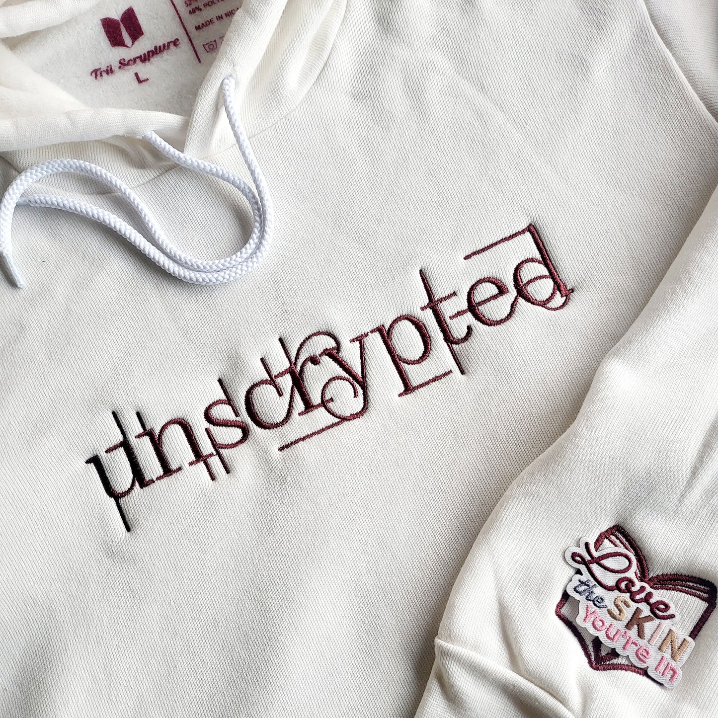 Unscrypted Women's History Month Hoodie - Vintage White