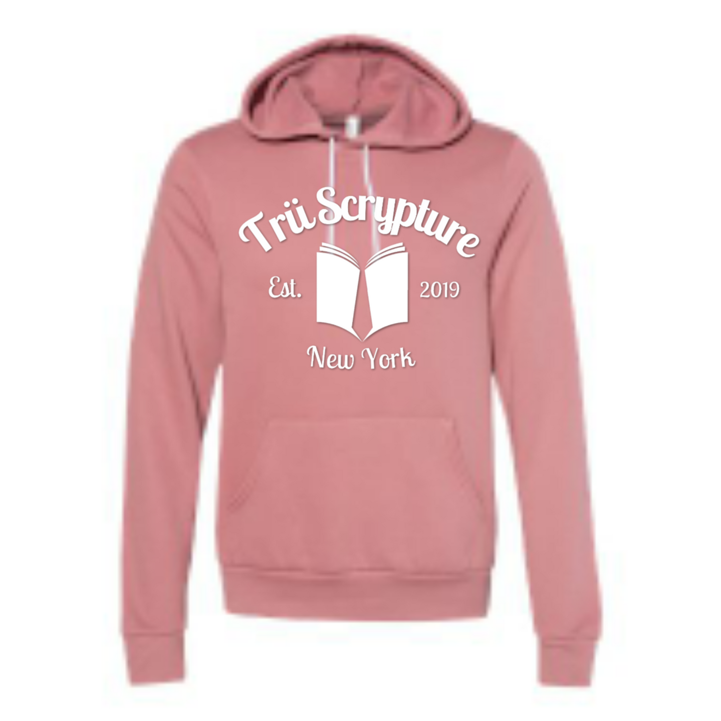 Picture of the Trü University Hoodie in Mauve.