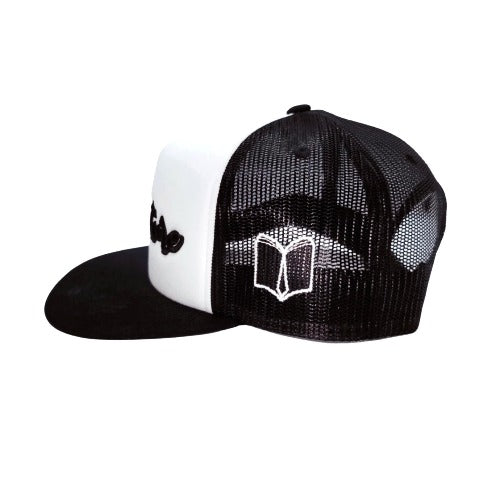 Youth Scrypted Trücker Snapback - White/Black