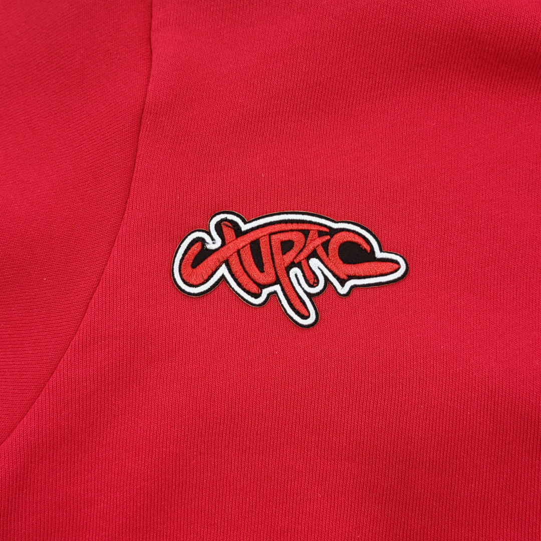 Unscrypted Pac Hoodie - Red