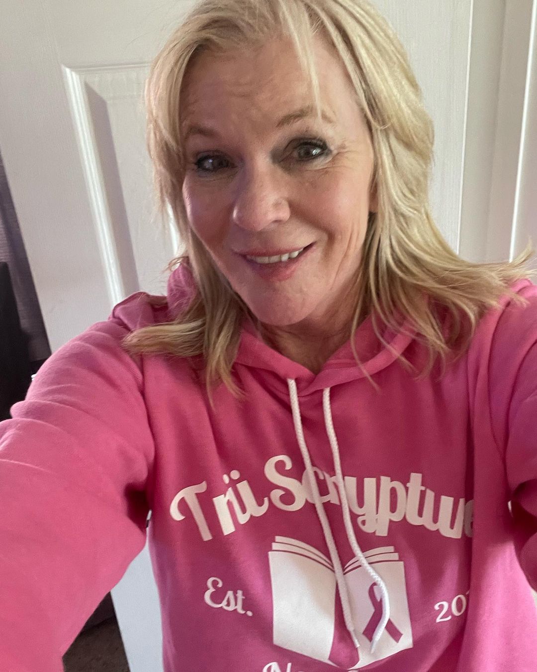 Trü University Hoodie - Charity Pink