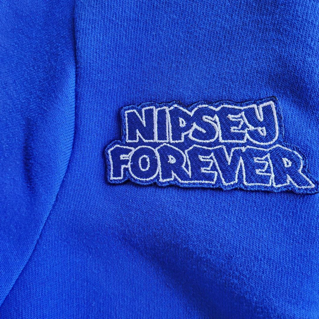 Nipsey 2025 blue hoodie